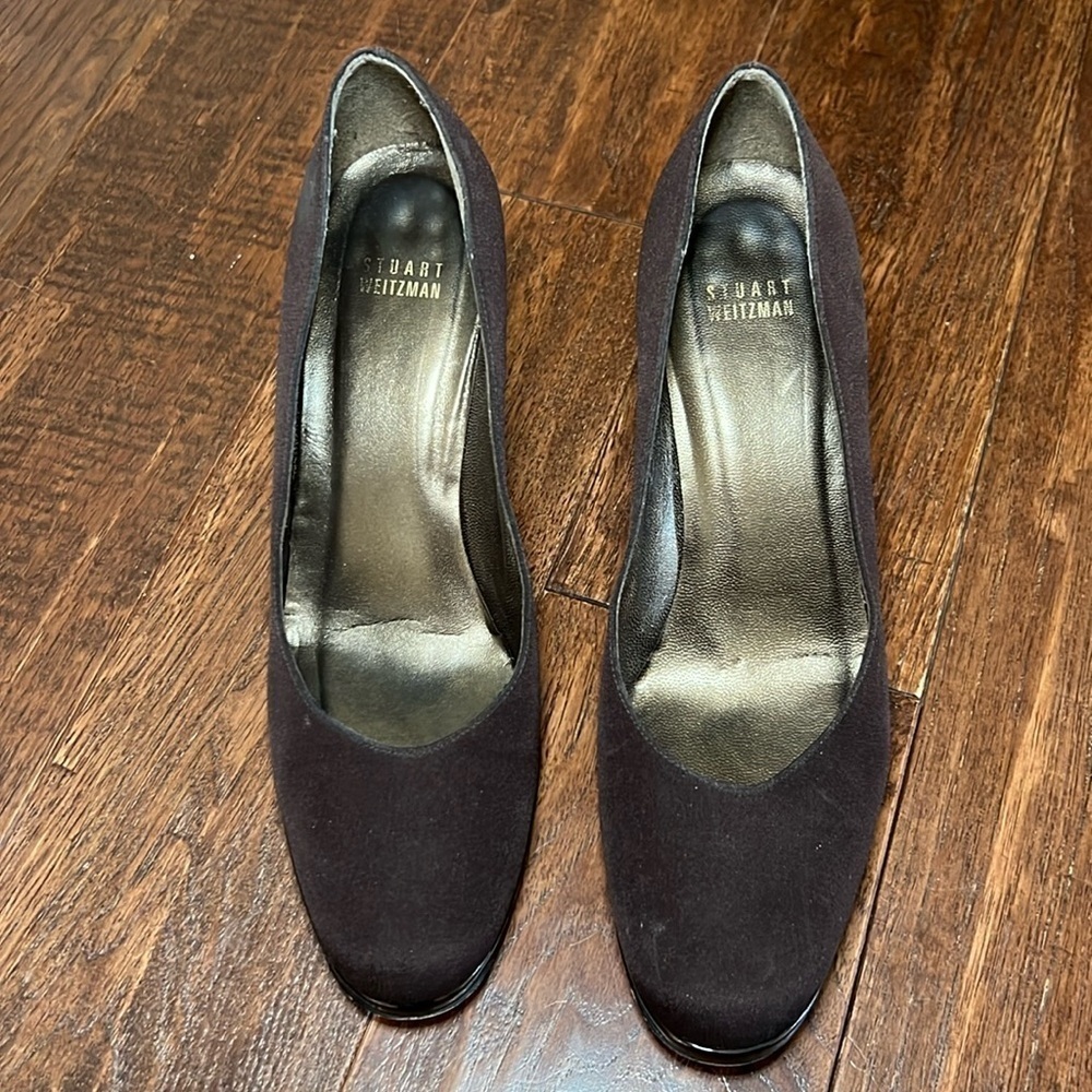 Stuart Weitzman Brown/Leopard Pumps - Picture 2 of 6